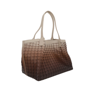 Mosaico Nappa Secret Small Tote Bag-SERAPIAN-JOHN JULIA