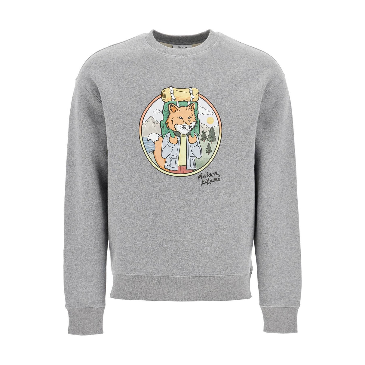 Rambling Fox Print Sweat