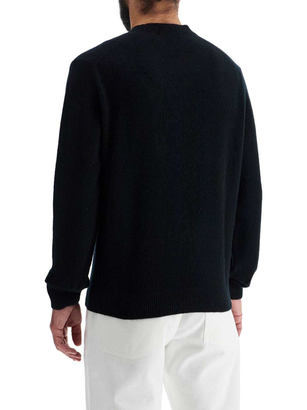 Bold Fox Head Wool Sweater-MAISON KITSUNÉ-JOHN JULIA