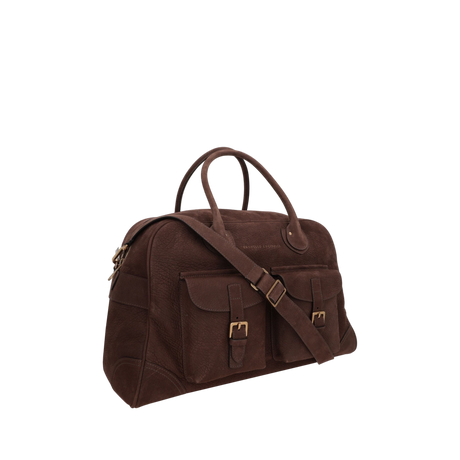 Nabuk Street Weekender Bag-BRUNELLO CUCINELLI-JOHN JULIA