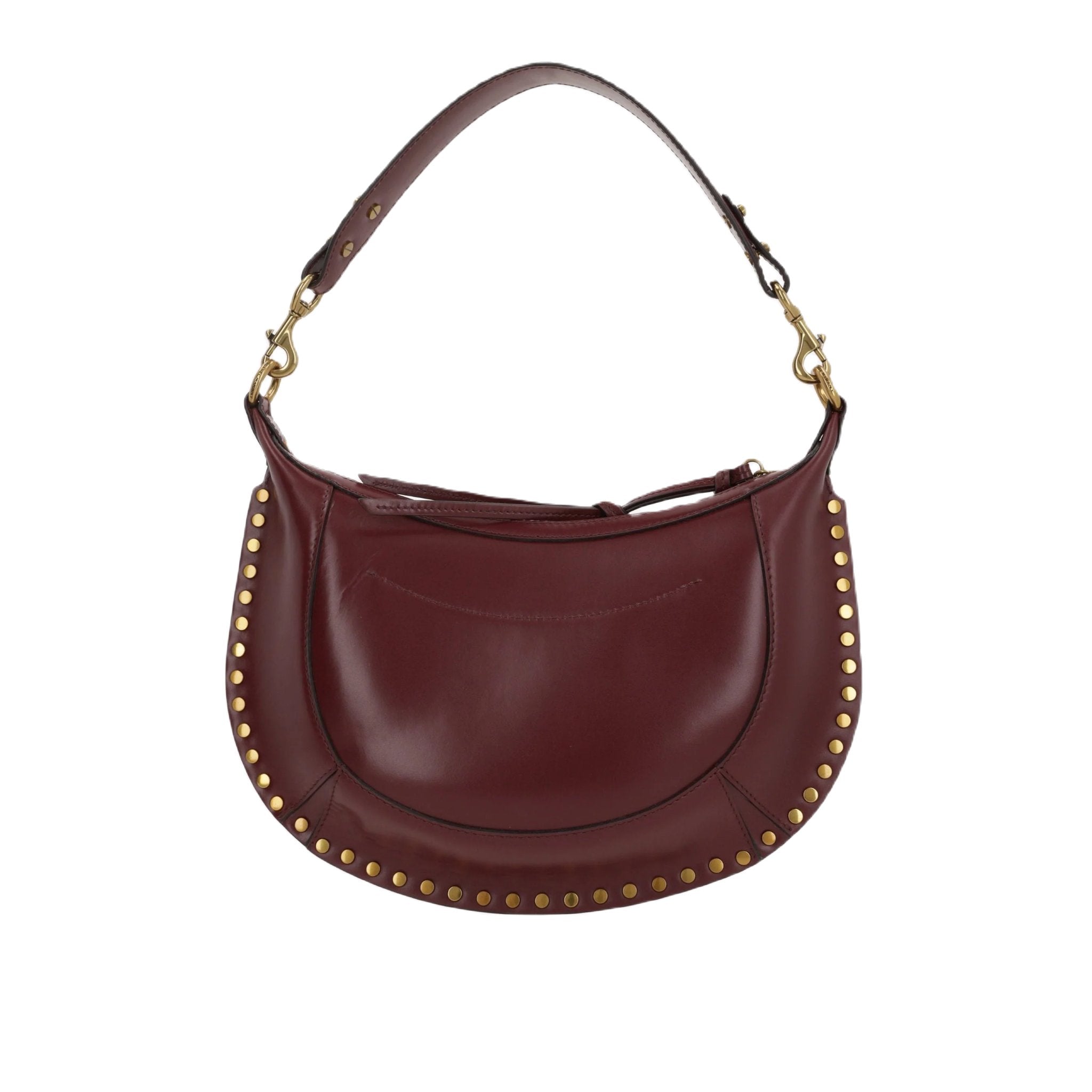 Naoko Smooth Leather Shoulder Bag-ISABEL MARANT-JOHN JULIA