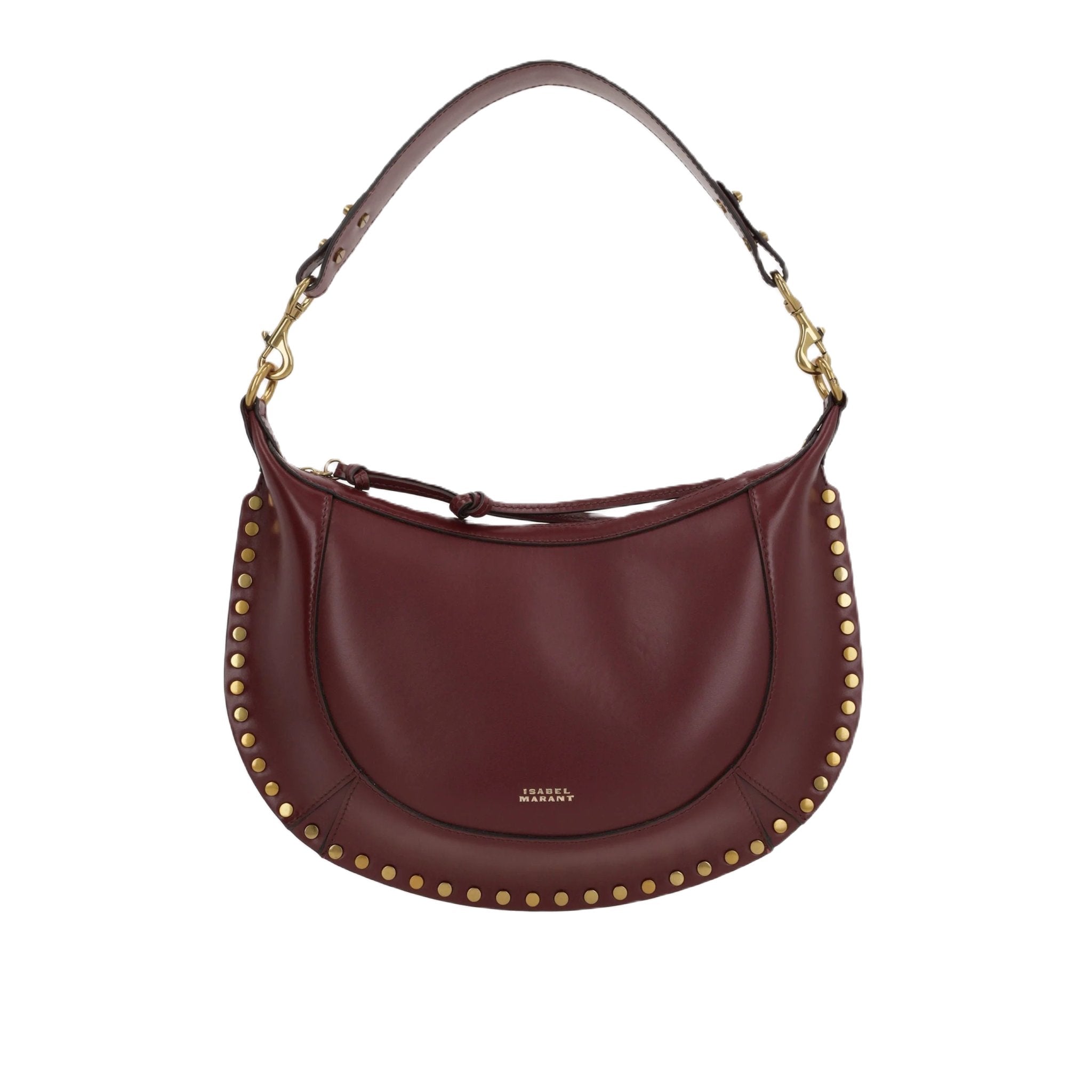 Naoko Smooth Leather Shoulder Bag-ISABEL MARANT-JOHN JULIA