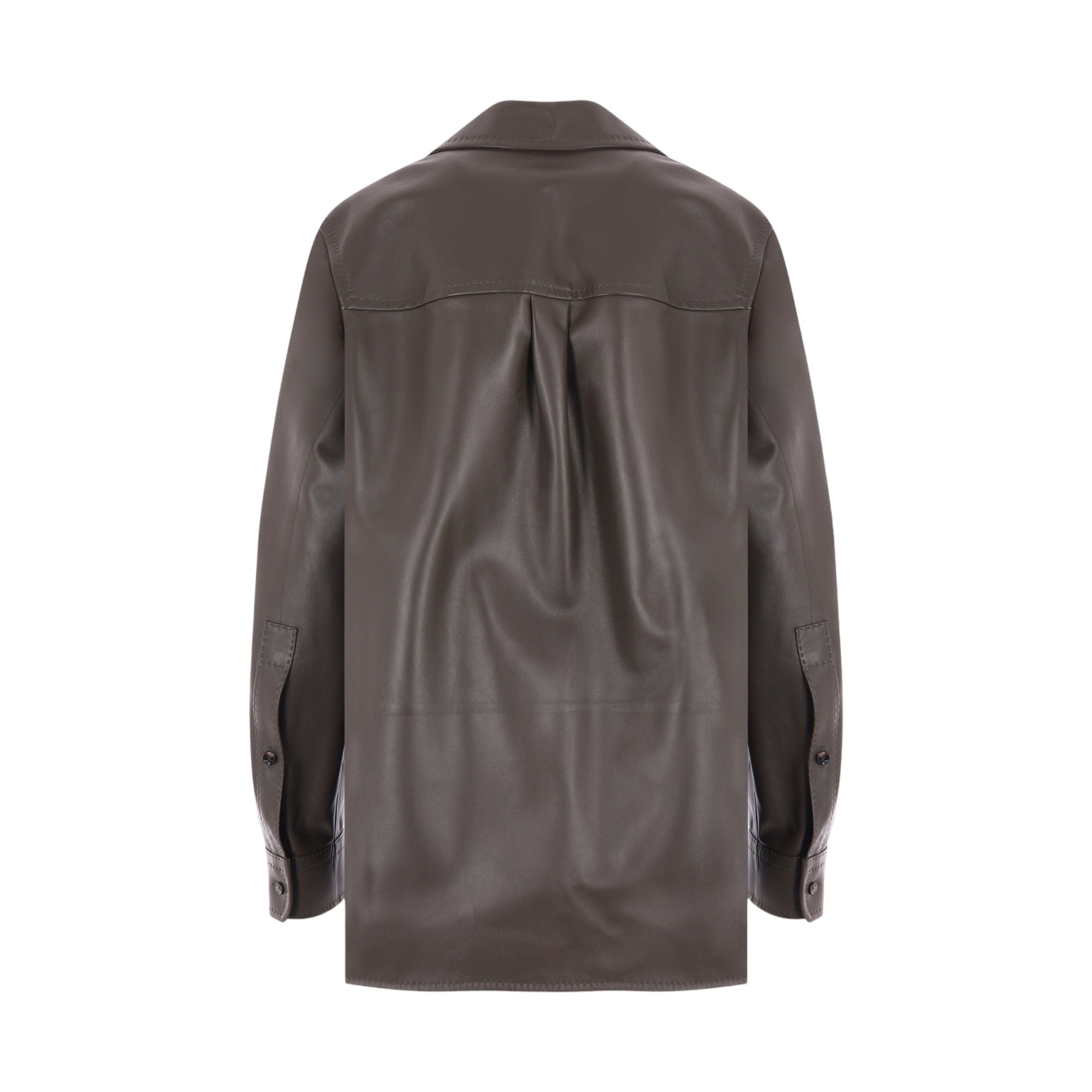 Nappa Oversized Overshirt-BOTTEGA VENETA-JOHN JULIA