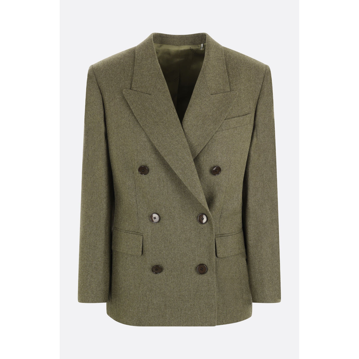 Natalia Double-breasted Wool Jacket-ISABEL MARANT-JOHN JULIA