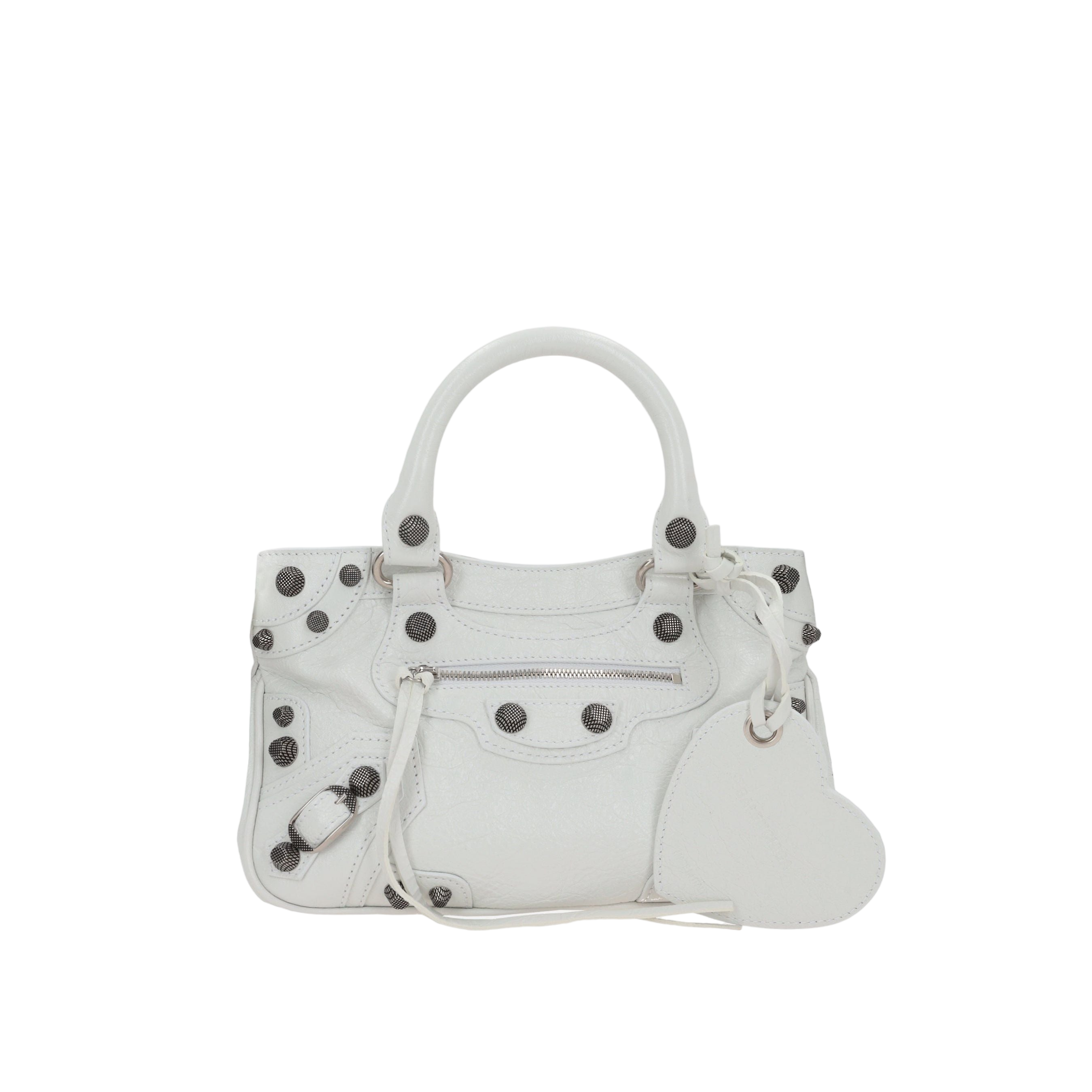 Neo Cagole Small Crocodile-Embossed Tote Bag-BALENCIAGA-JOHN JULIA