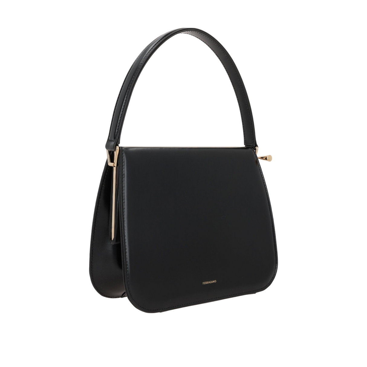 New Frame Smooth Leather Handbag-FERRAGAMO-JOHN JULIA