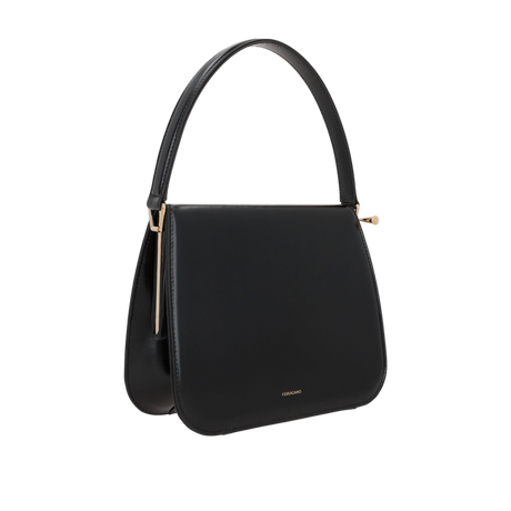 New Frame Smooth Leather Handbag-FERRAGAMO-JOHN JULIA