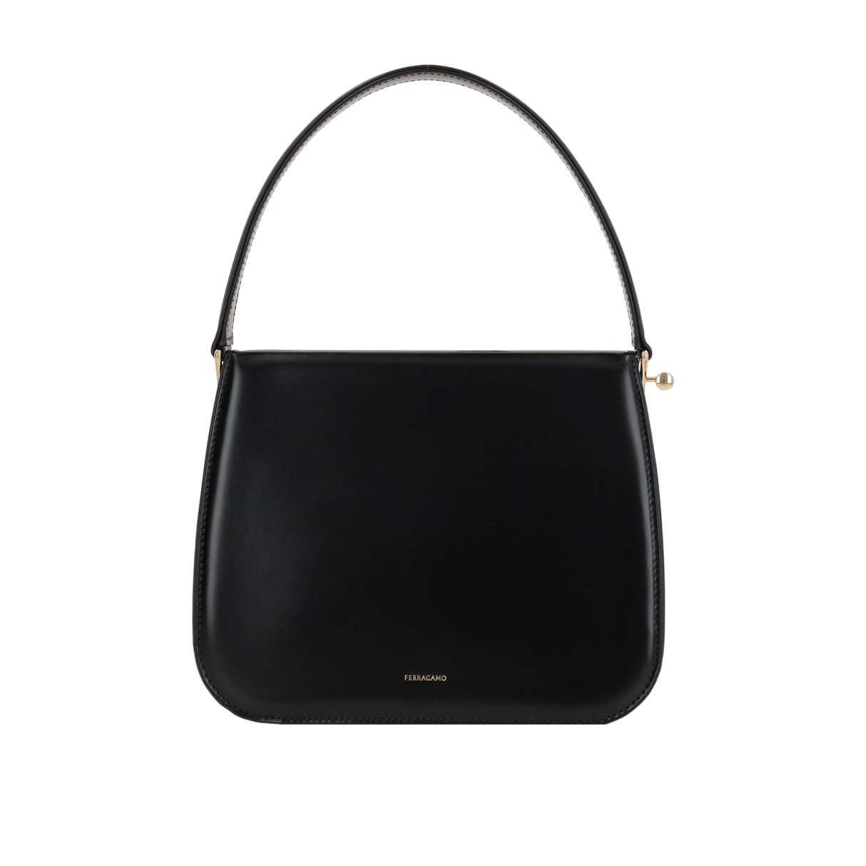 New Frame Smooth Leather Handbag-FERRAGAMO-JOHN JULIA