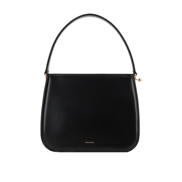 New Frame Smooth Leather Handbag-FERRAGAMO-JOHN JULIA