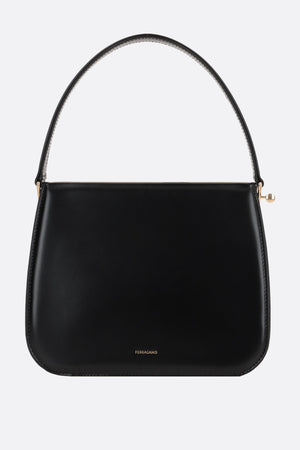 New Frame Smooth Leather Handbag-FERRAGAMO-JOHN JULIA