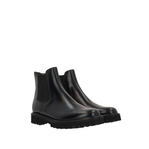 Nirah T Brushed Leather Chelsea Boots-CHURCH'S-JOHN JULIA