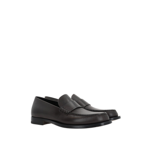 Novus Smooth Leather Loafers-THE ROW-JOHN JULIA