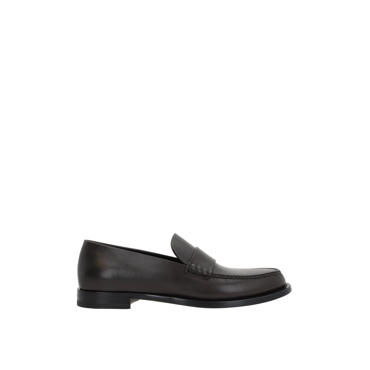 Novus Smooth Leather Loafers-THE ROW-JOHN JULIA