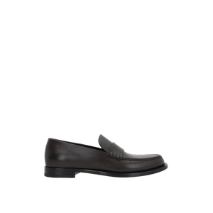 Novus Smooth Leather Loafers-THE ROW-JOHN JULIA