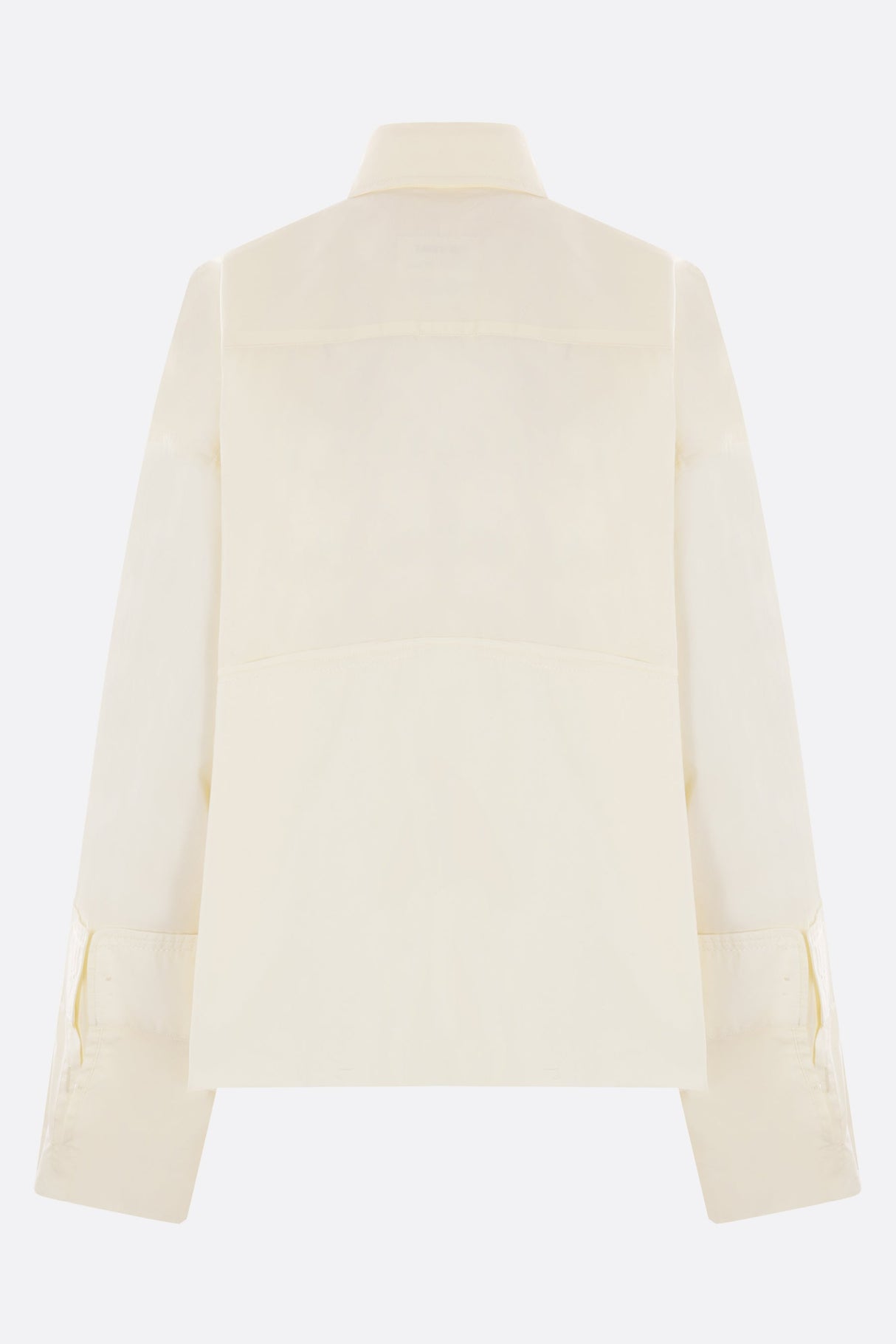 Numeric Print Cotton Poplin Shirt-MM6 MAISON MARGIELA-JOHN JULIA