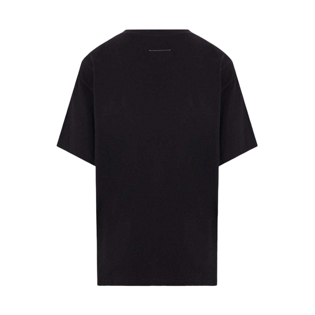 Numeric Signature Patch Cotton T-shirt-MM6 MAISON MARGIELA-JOHN JULIA