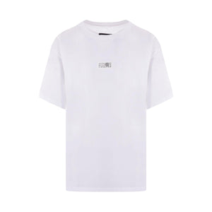 Numeric Signature Patch Cotton T-shirt-MM6 MAISON MARGIELA-JOHN JULIA