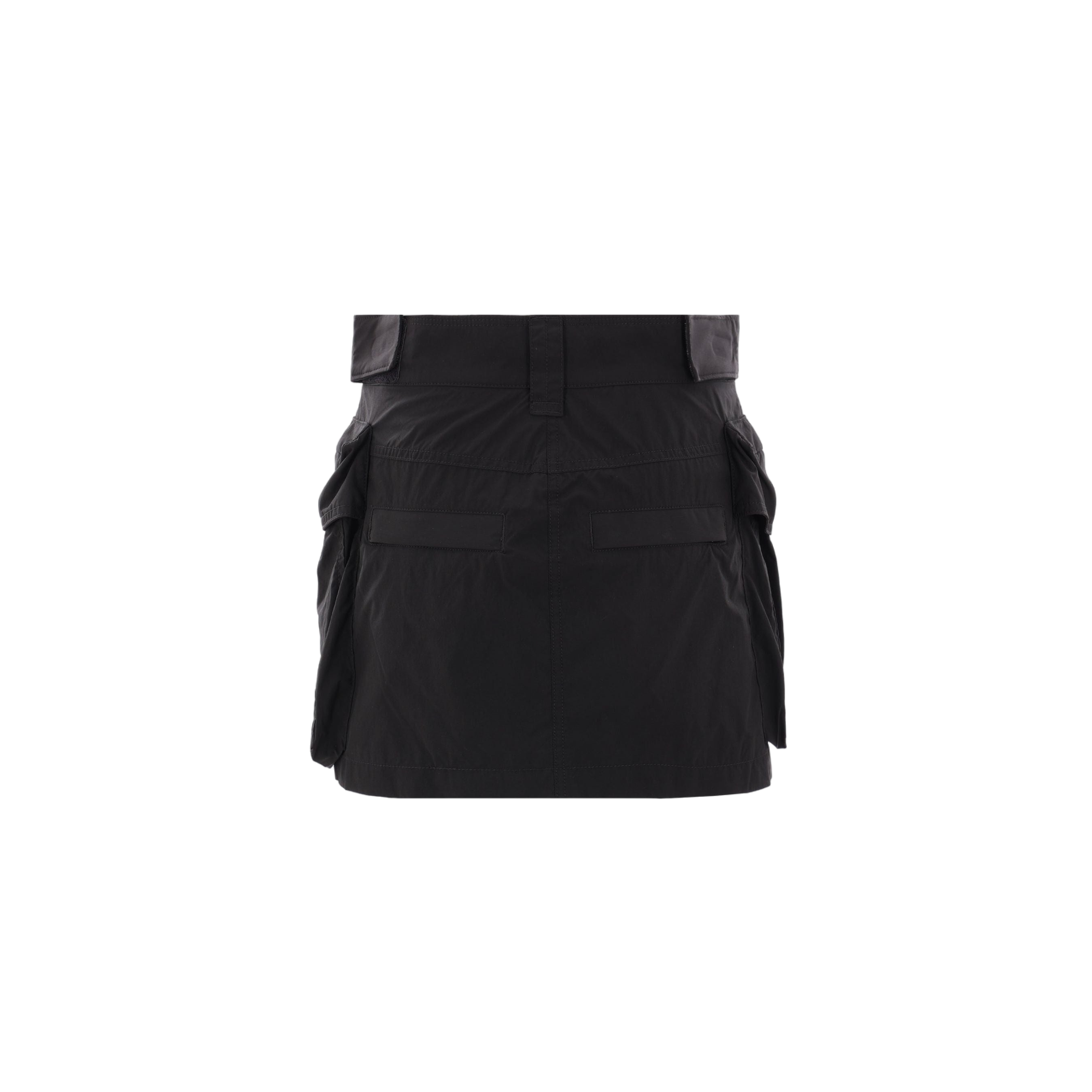 Nylon Cargo Miniskirt-ALEXANDER WANG-JOHN JULIA