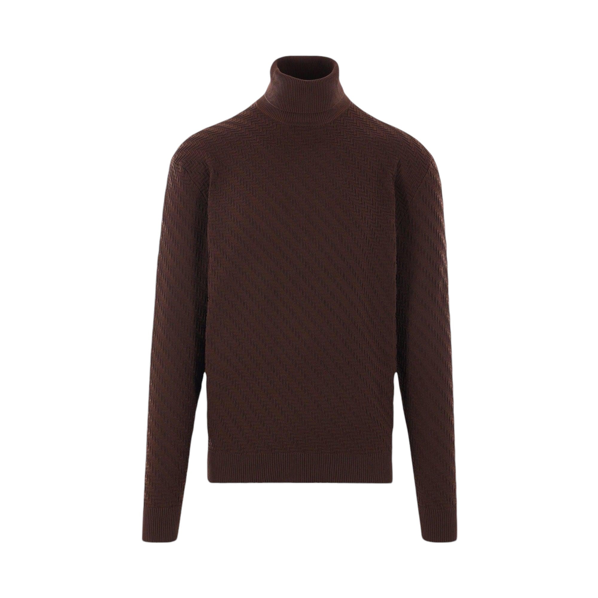 Nylon Jacquard Turtleneck-PRADA-JOHN JULIA