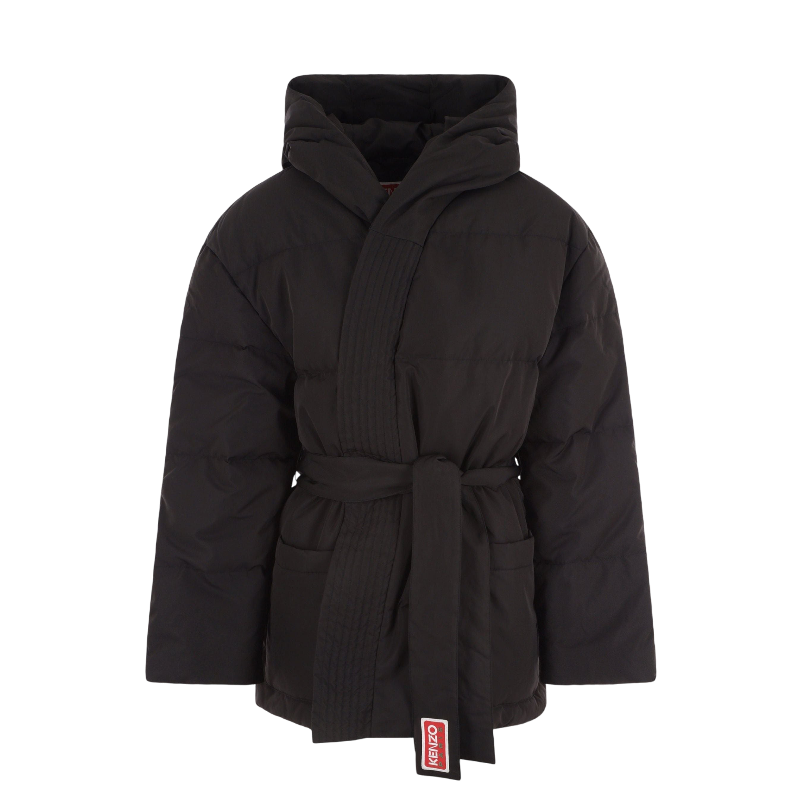 Nylon Kimono Down Jacket-KENZO-JOHN JULIA