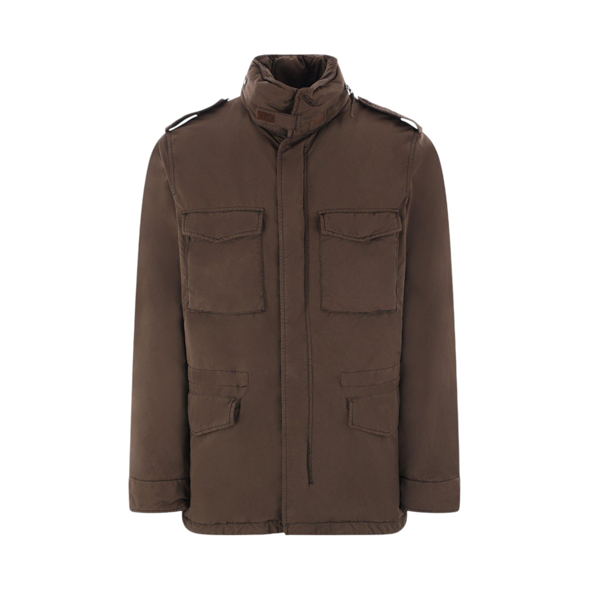 Nylon Padded Field Jacket-ASPESI-JOHN JULIA