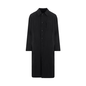 Nylon Reversible Trench Coat-MAISON MARGIELA-JOHN JULIA