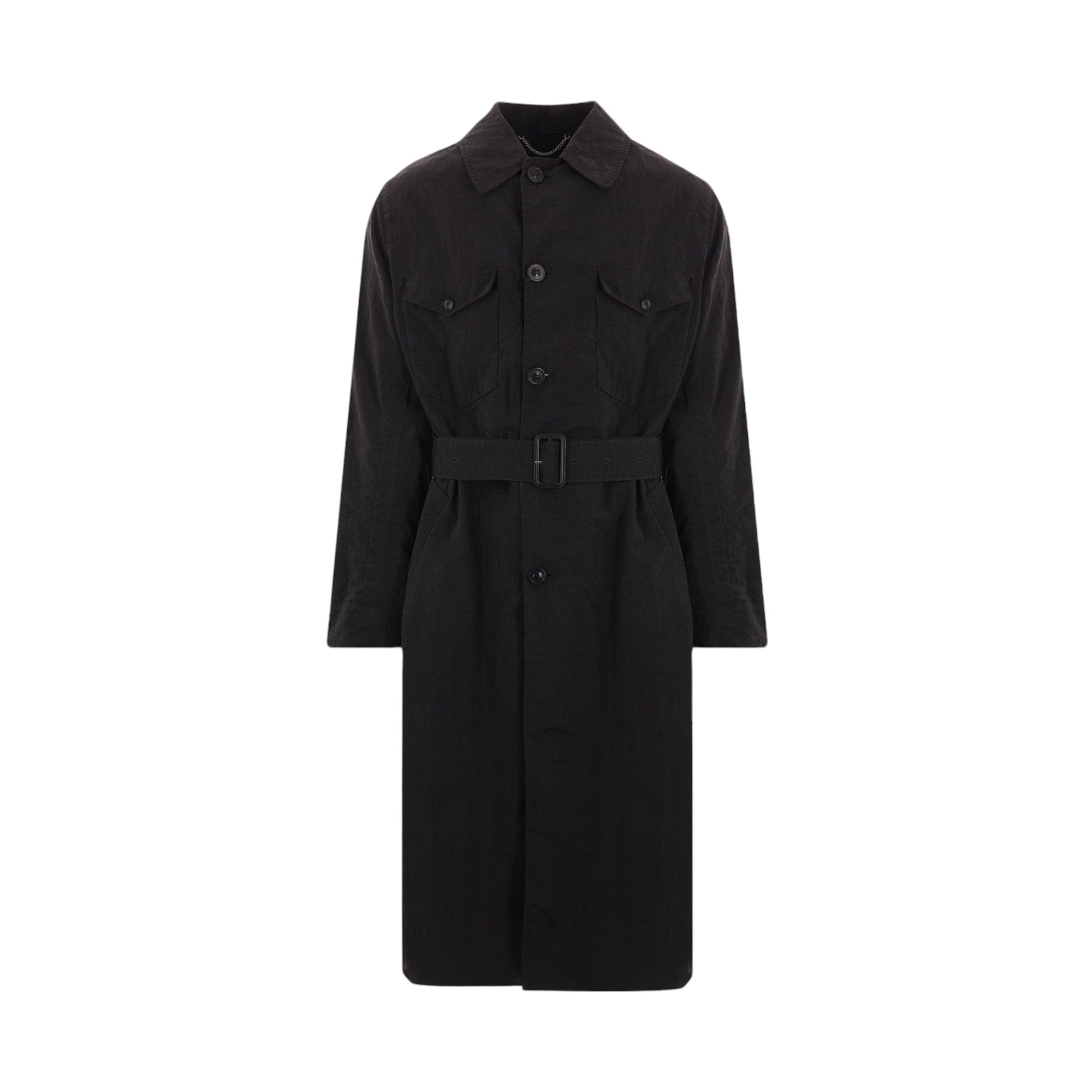 Nylon Reversible Trench Coat-MAISON MARGIELA-JOHN JULIA