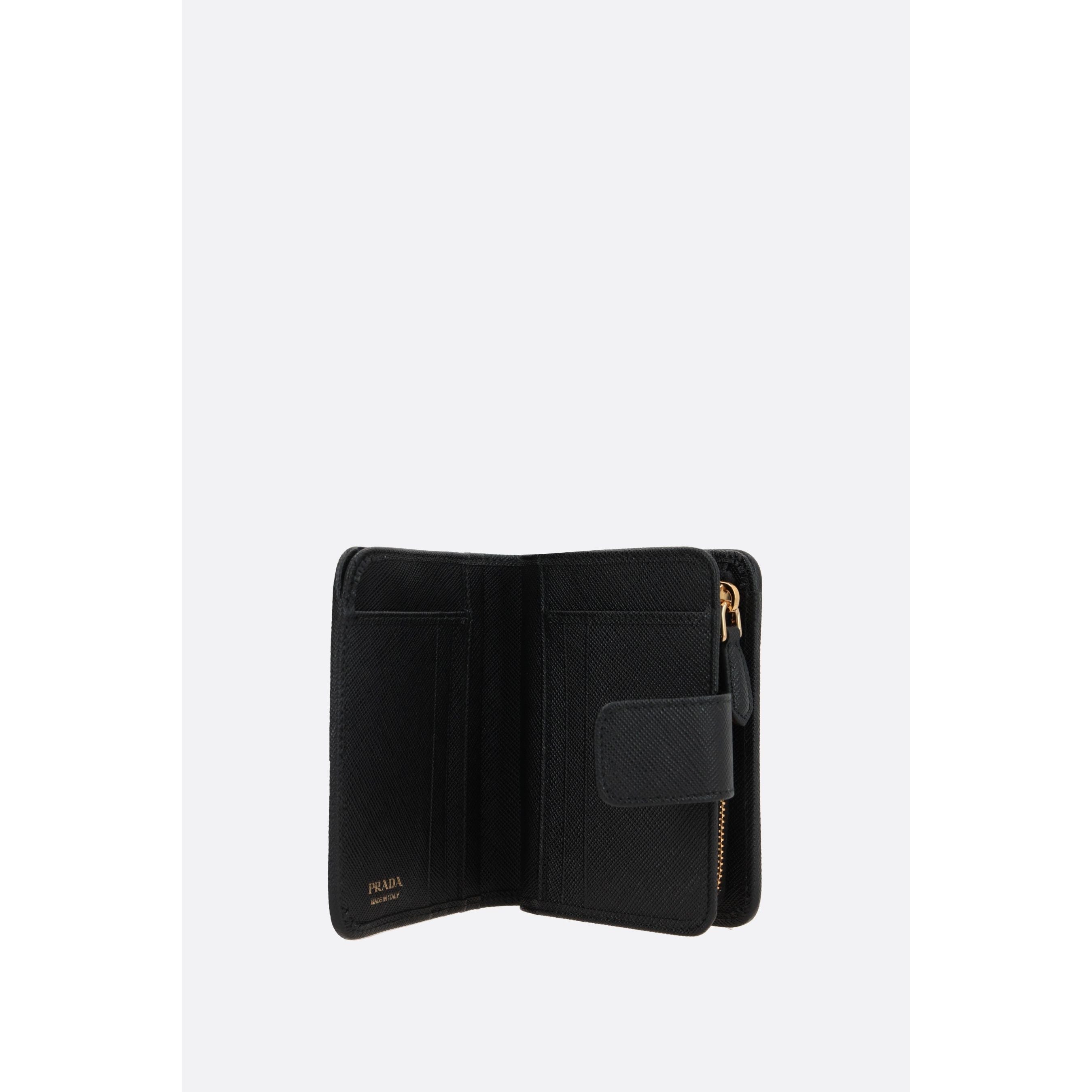 Nylon Saffiano Small Wallet-PRADA-JOHN JULIA