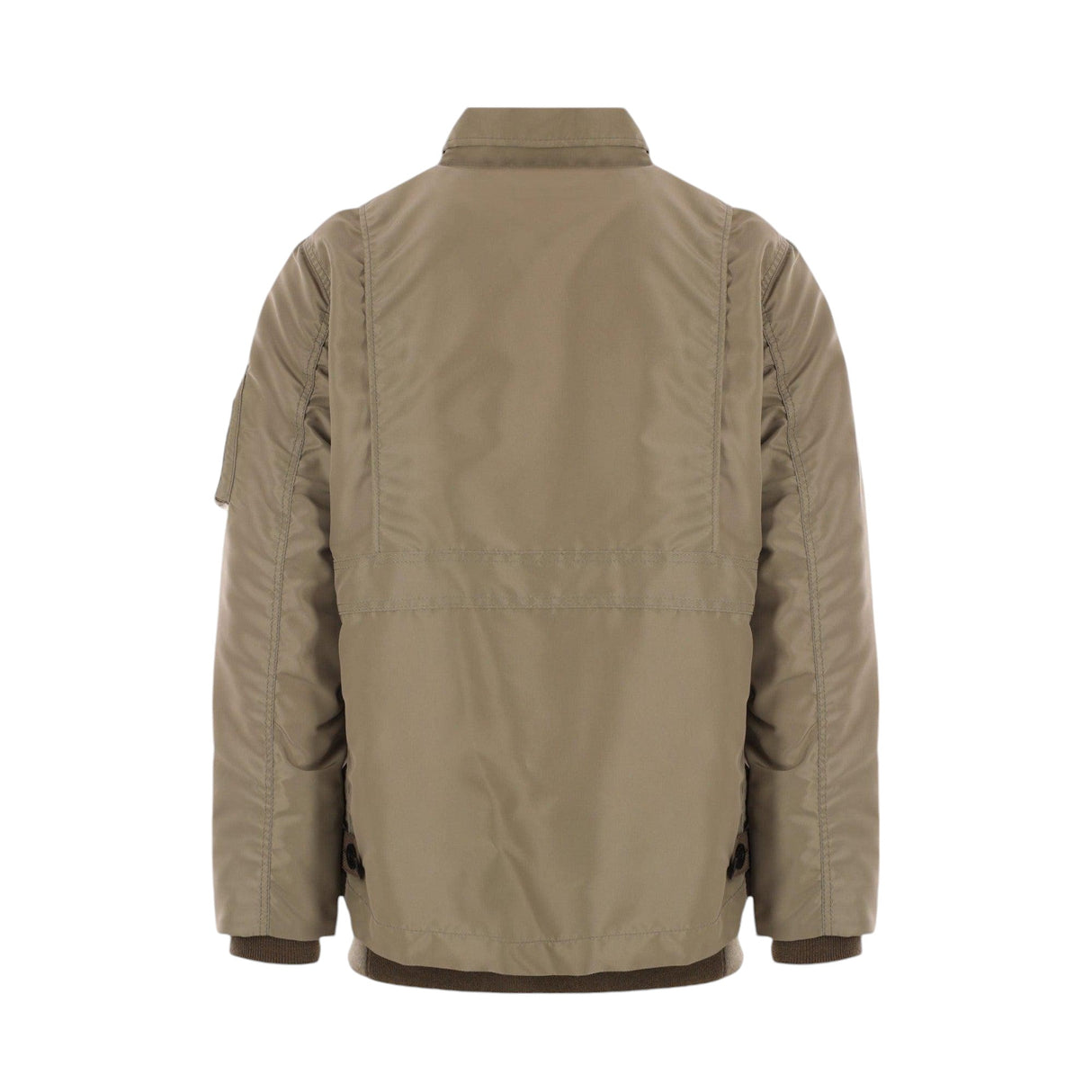 Nylon Twill Bomber Jacket-SACAI-JOHN JULIA