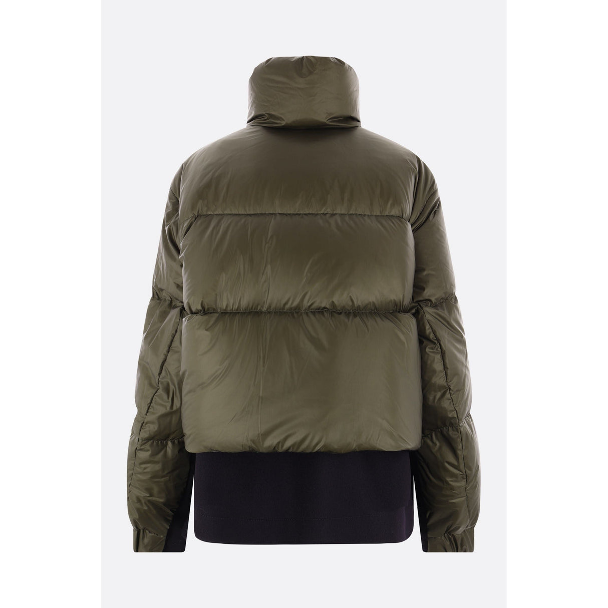 Nylon Wool Down Jacket-SACAI-JOHN JULIA