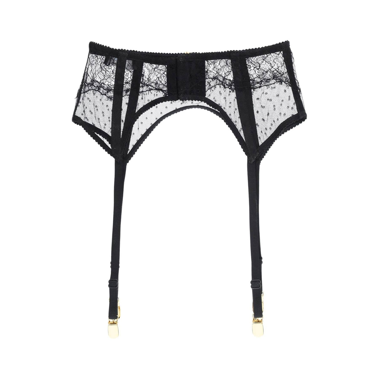 Lace Garter Belt DG Logo