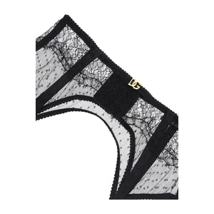 Lace Garter Belt DG Logo