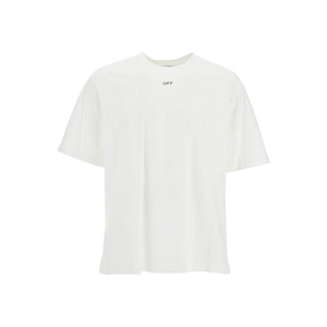 OFF-WHITE-Oversized Crewneck T-Shirt -JOHN JULIA.