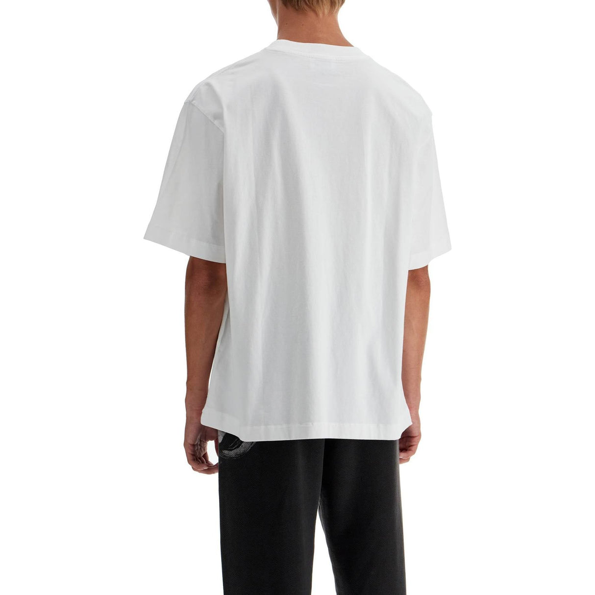 OFF-WHITE-Oversized Crewneck T-Shirt -JOHN JULIA.