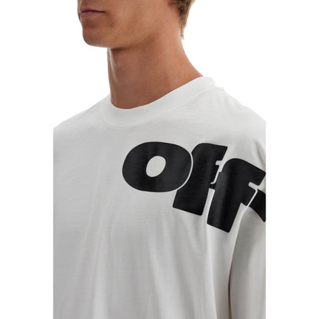 OFF-WHITE-Logo T-Shirt -JOHN JULIA.