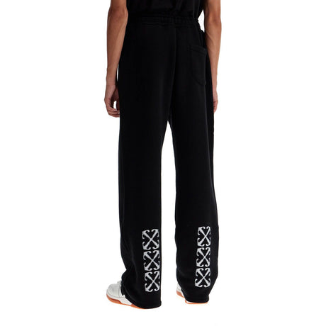 OFF-WHITE-Cotton Sweatpants -JOHN JULIA.