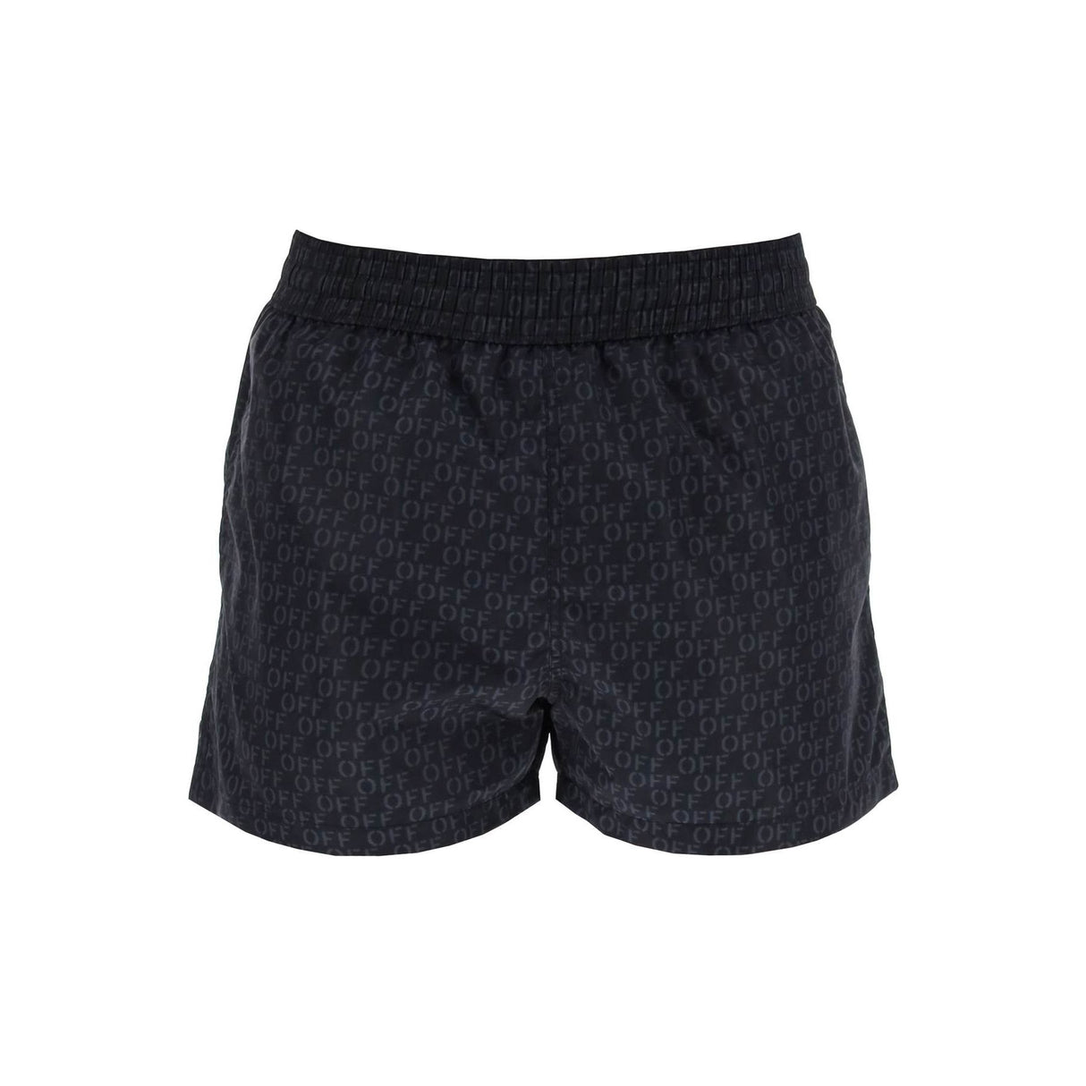 OFF Jacquard Nylon Poplin Shorts