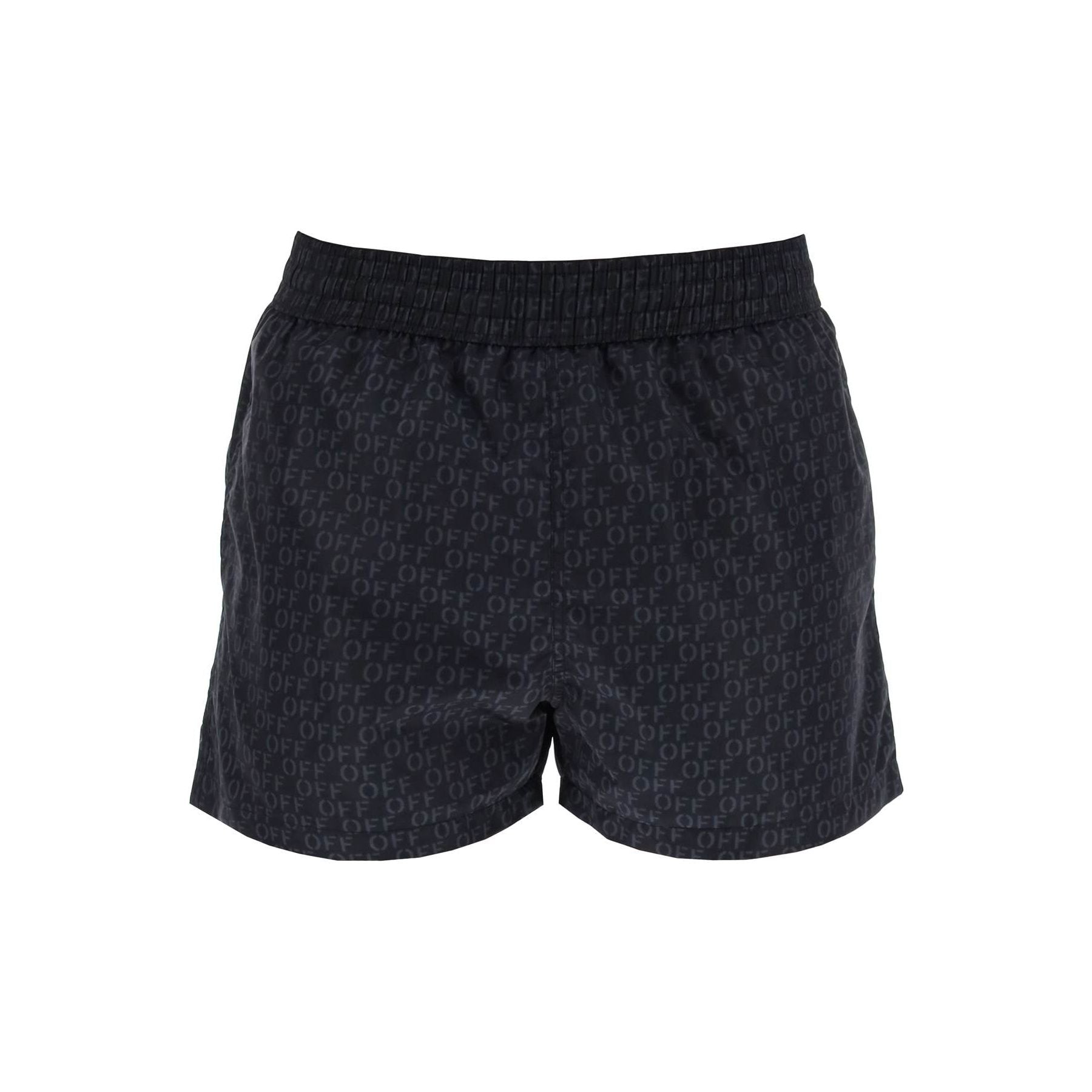 OFF Jacquard Nylon Poplin Shorts