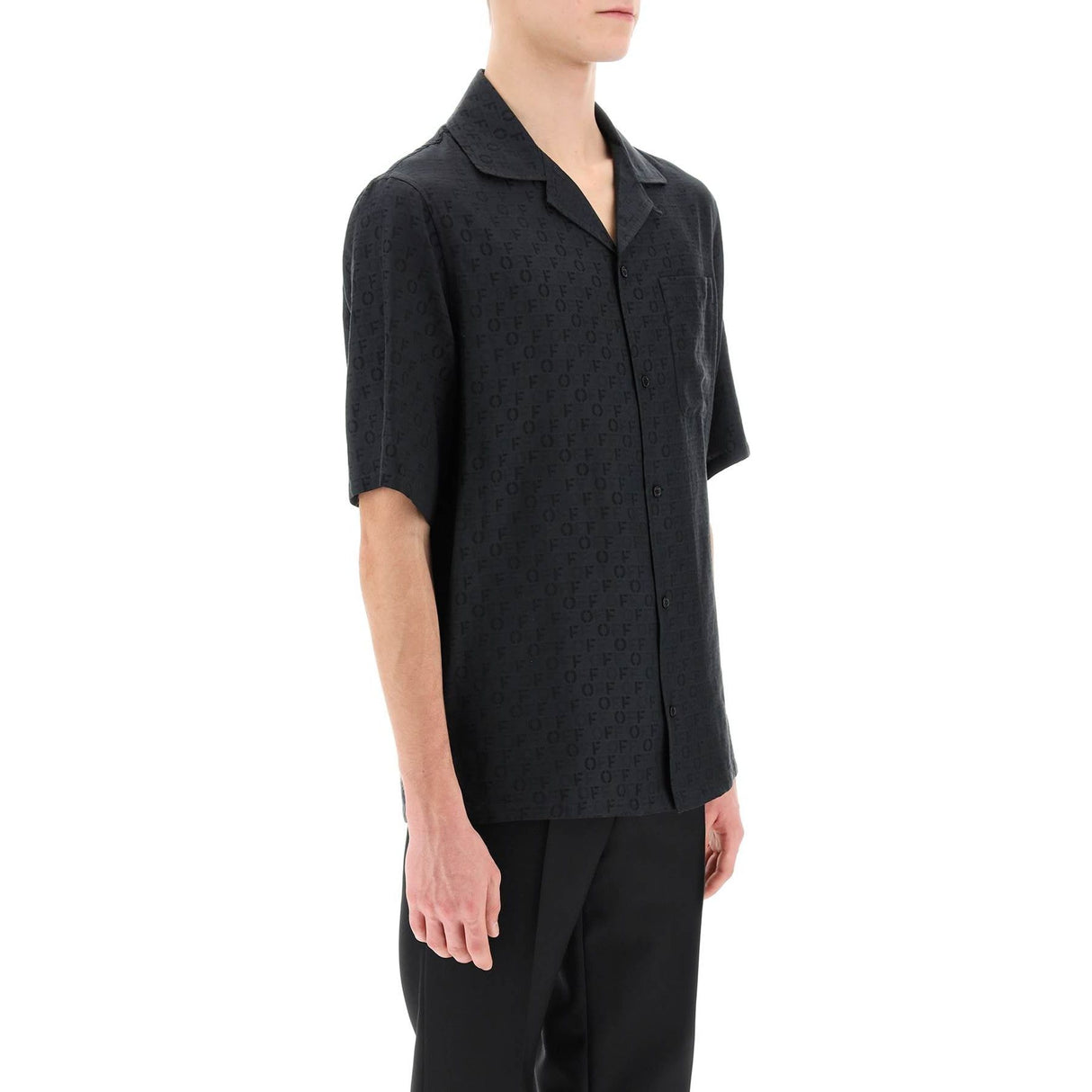 Holiday Cotton Silk Bowling Shirt