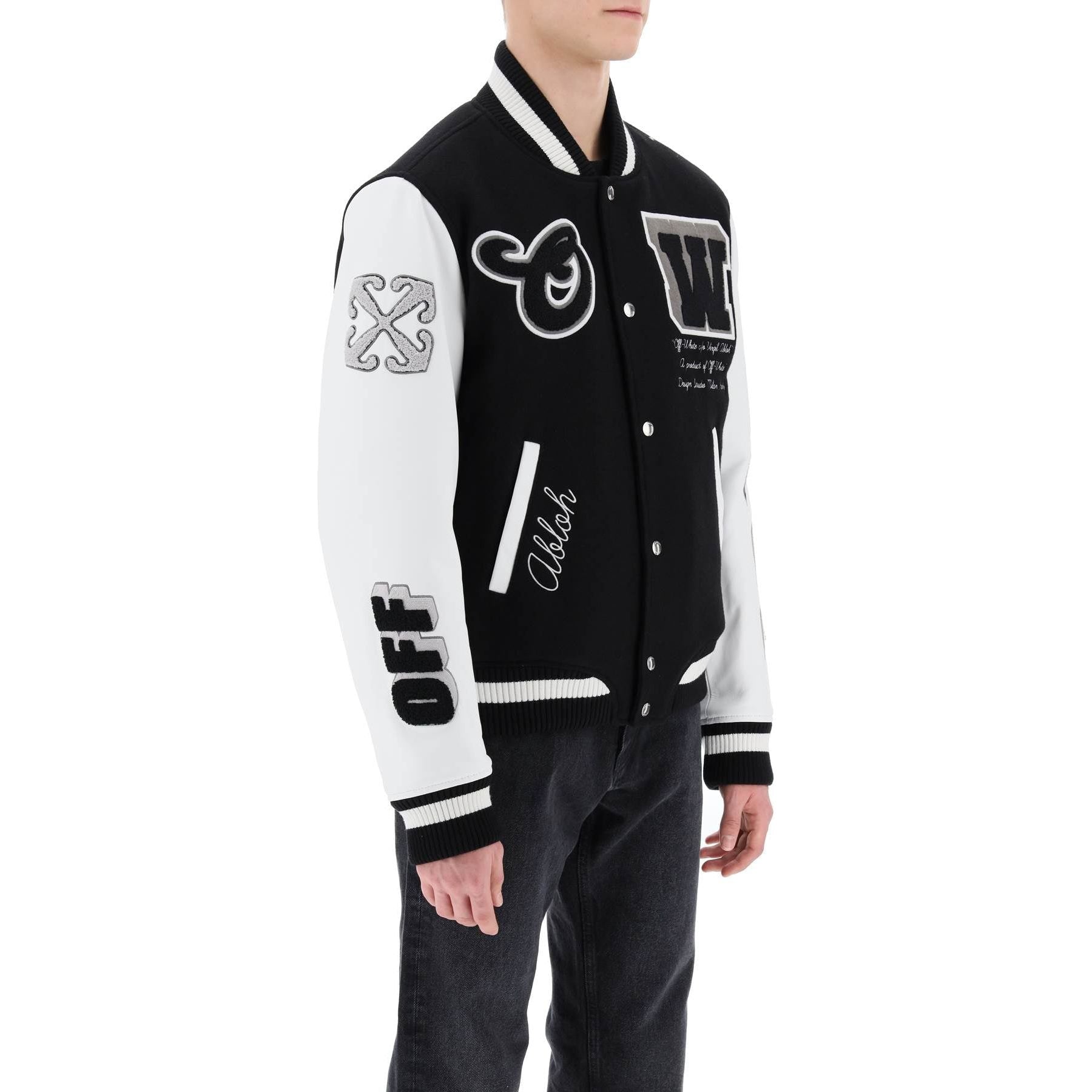 Lea Varsity Bomber Jacket