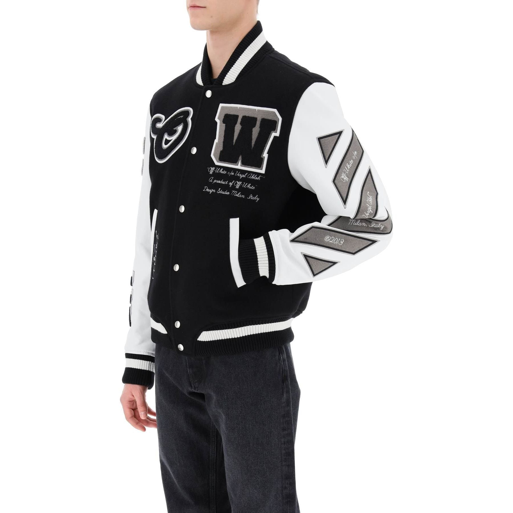 Lea Varsity Bomber Jacket