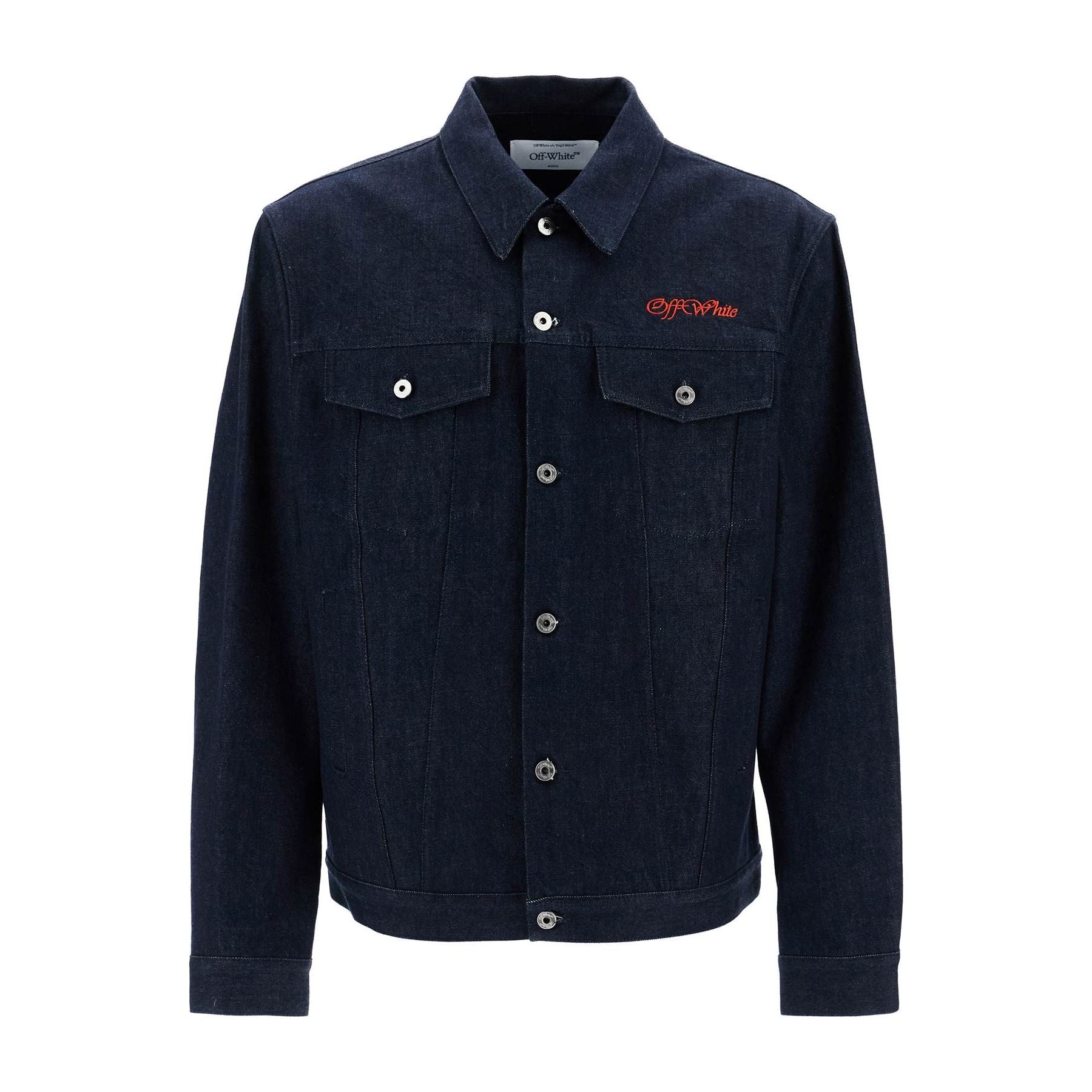 OFF-WHITE-Denim Shirt Jacket -JOHN JULIA.