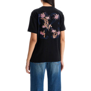 OFF-WHITE-Pinkflower Arrow T Shirt -JOHN JULIA.