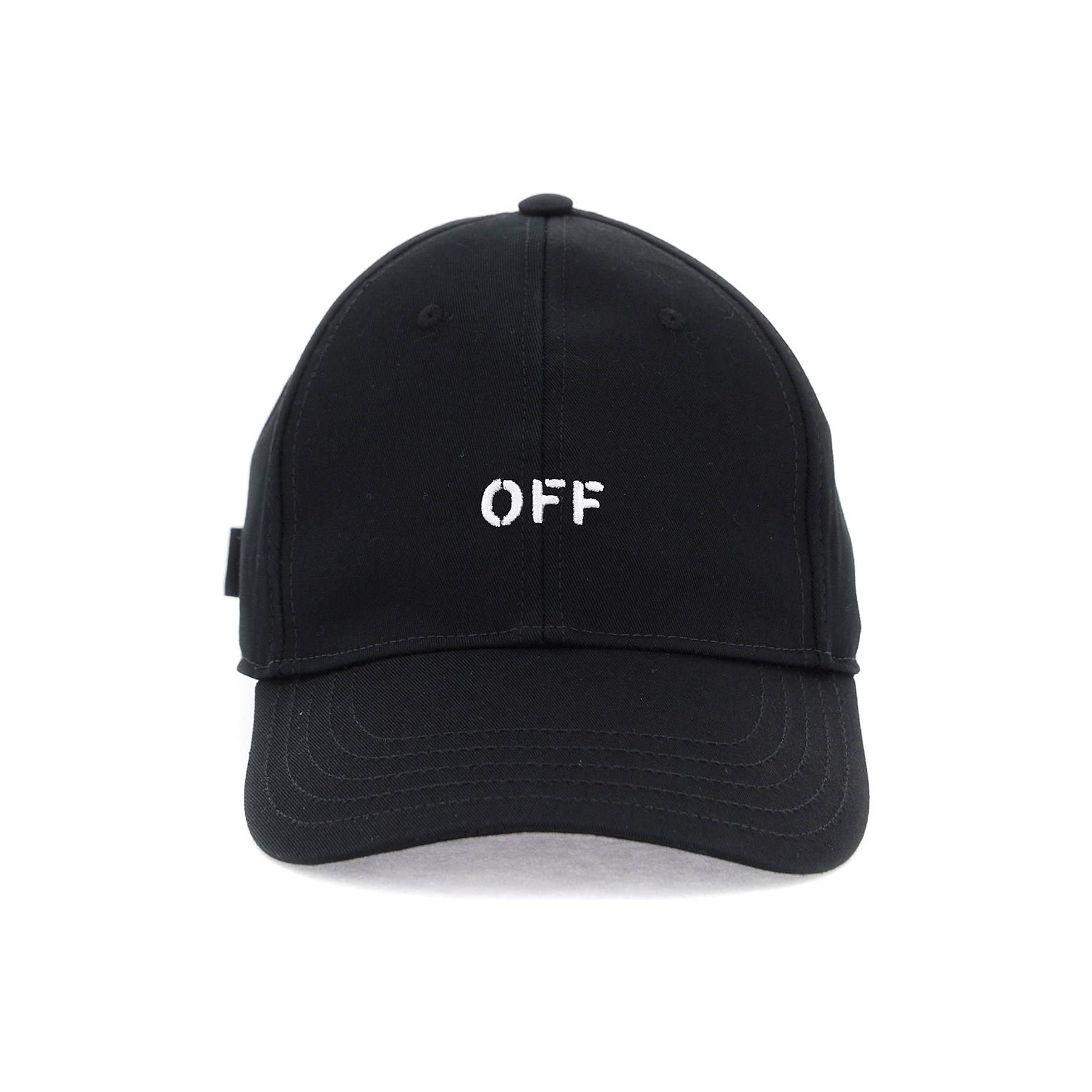 OFF Logo Embroidered Baseball Cap