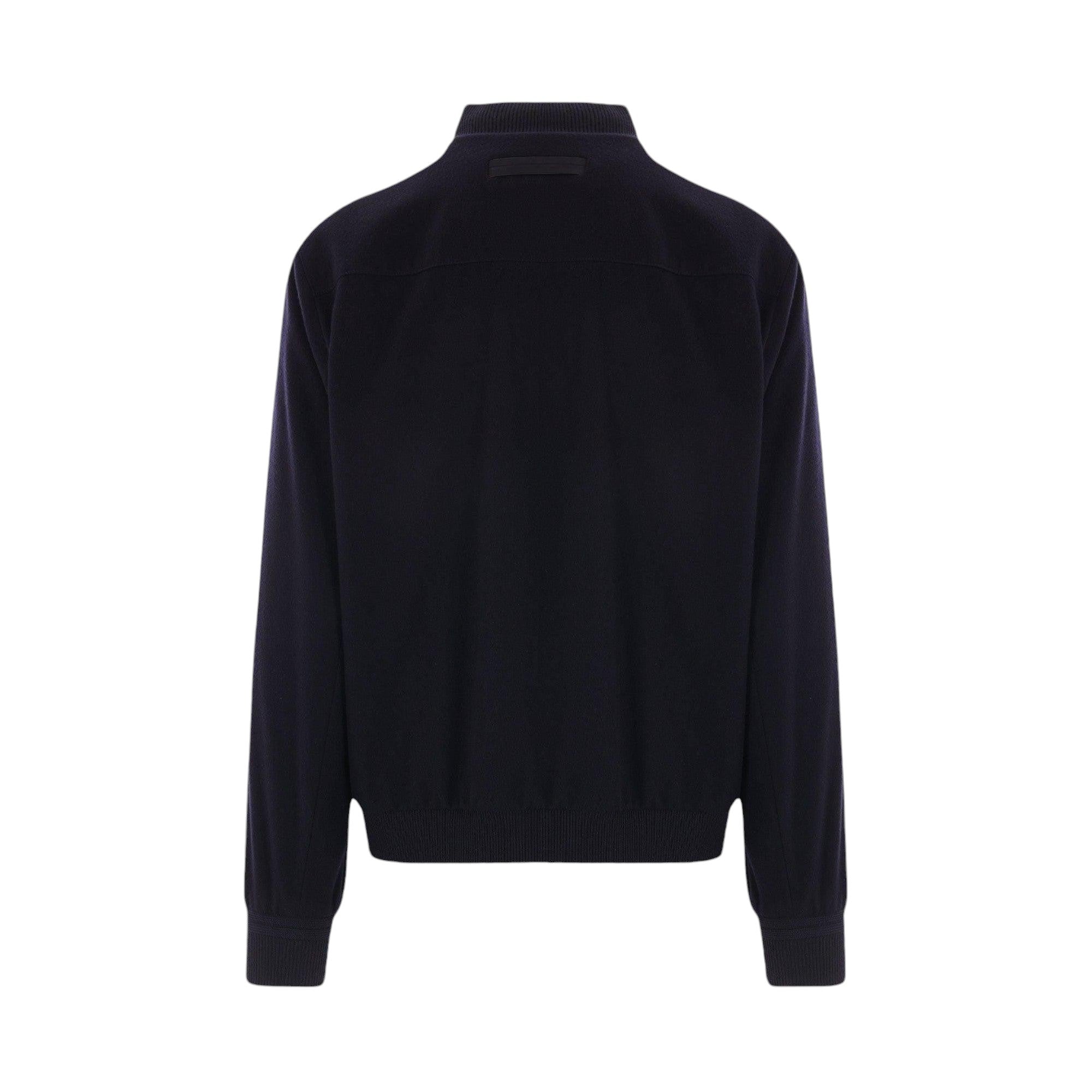 Oasi Cashmere Bomber Jacket-ZEGNA-JOHN JULIA