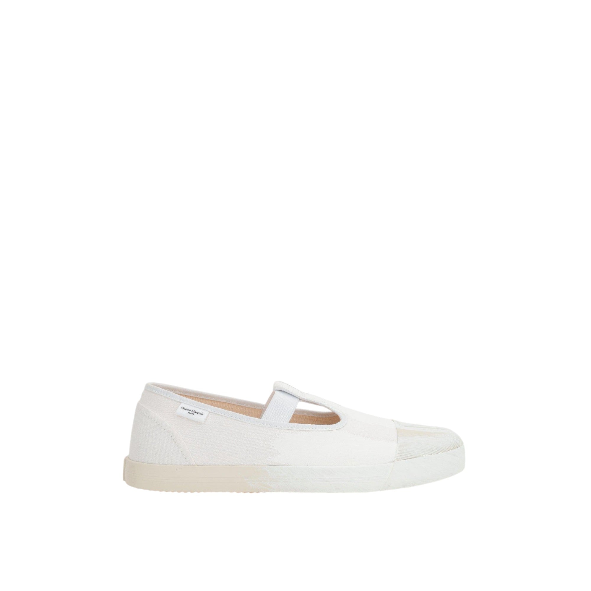 On The Deck Tabi Canvas Sneakers-MAISON MARGIELA-JOHN JULIA