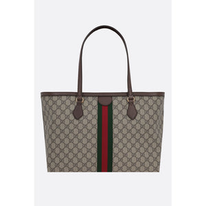 Ophidia Medium Tote In GG Supreme Canvas-GUCCI-JOHN JULIA