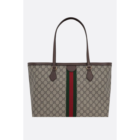 Ophidia Medium Tote In GG Supreme Canvas-GUCCI-JOHN JULIA