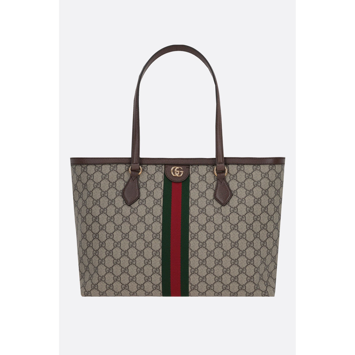 Ophidia Medium Tote In GG Supreme Canvas-GUCCI-JOHN JULIA