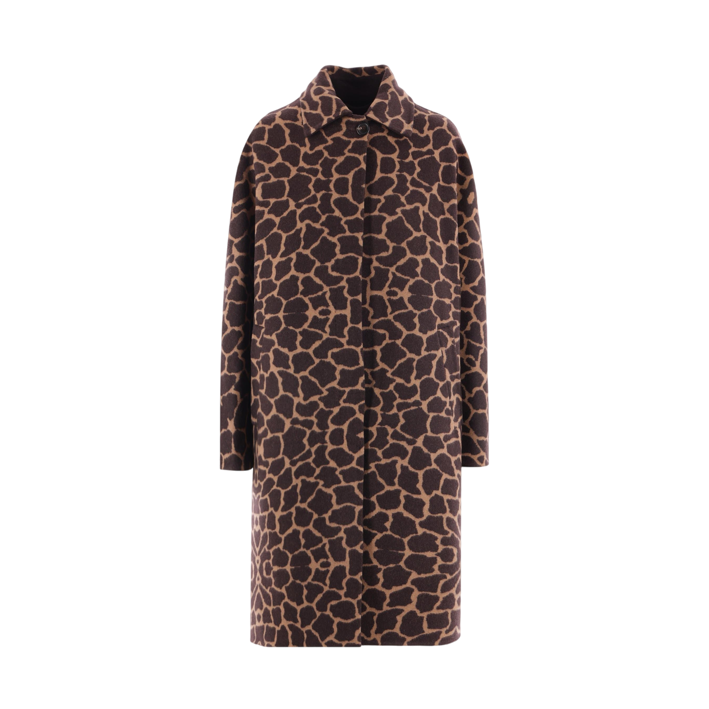 Ortica Single-breasted Wool Coat-MAX MARA ATELIER-JOHN JULIA